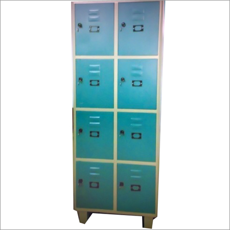 Eight Locker Steel Almirah