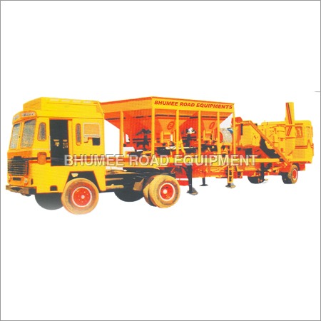 Mobile Asphalt Drum Mix Plant