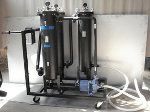 THREE STAGE FILTRATION SYSTEM