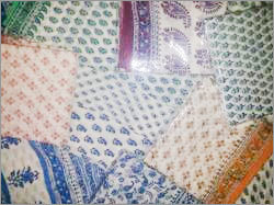 Block Printed Cotton Sarees