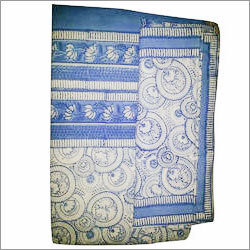 Block Printed Bed Sheet