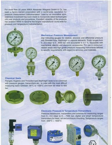 PRESSURE GAUGES,TRANSMITTERS,SWITCHES