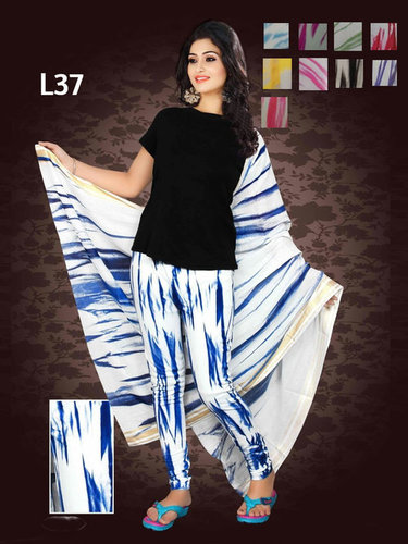 Printed Leggings with Dupatta