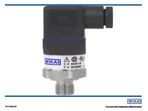 PRESSURE TRANSMITTER