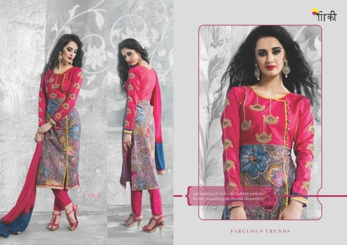 Noor cotton printed suit