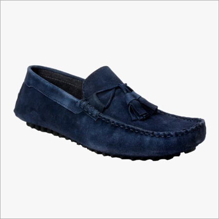Blue Loafer Shoes