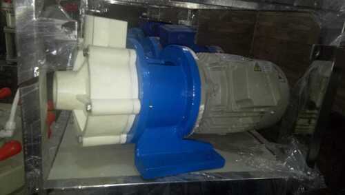 Mechanical Seal Pump - Color: Blue & Cream