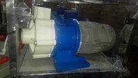Mechanical Seal Pump - Color: Blue & Cream