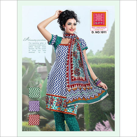 Cotton Salwar Kameez Decoration Material: Beads