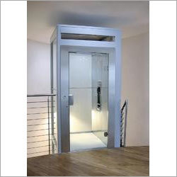 Residential Elevator - Stainless Steel Design, VVVF Drive Type, 3 Phase 440 Volt Power Supply