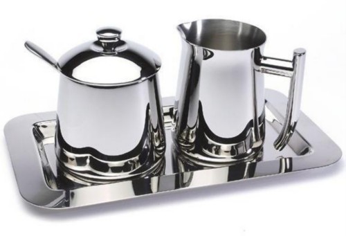 Designer Steel Serveware
