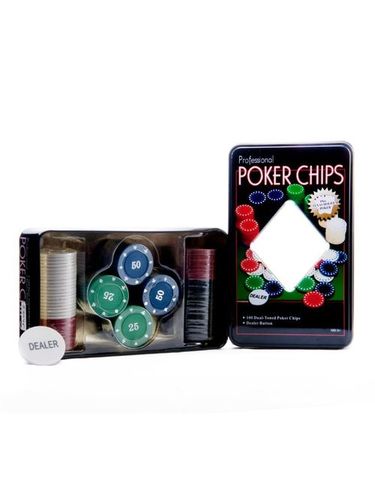100 Poker Chips Set