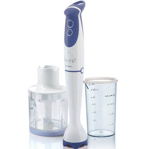 Hand Blenders - Stainless Steel Blade, 30x8x8cm, 200W, 2 Speeds | Powerful Motor, Quiet Operation, Compact Design