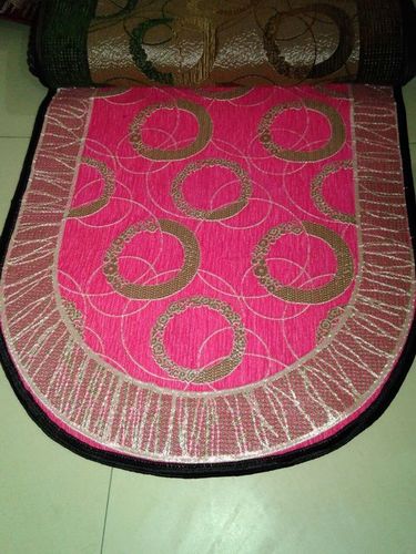 Designer Pink Sofa Cover - Cotton Blend, Variable Size, Pink | Floral Pattern, Sofa Protection, Durable Fabric, Easy Fitting