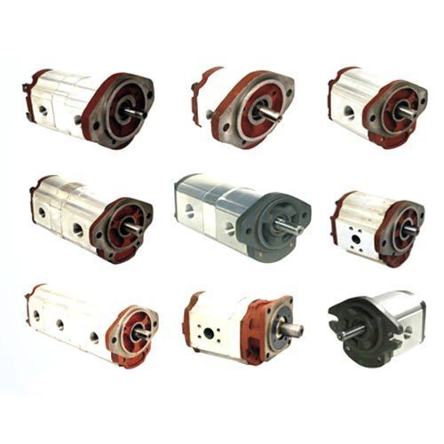 White And Silver Dowty Hydraulic Gear Pump