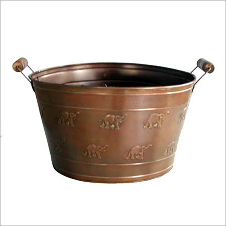 Copper Antique Bucket