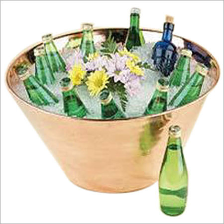 Taper Copper Bowl - High Grade Copper, Varied Sizes | Hammered Finish, Waterproof, Rust-Resistant, Keeps Drinks Cold