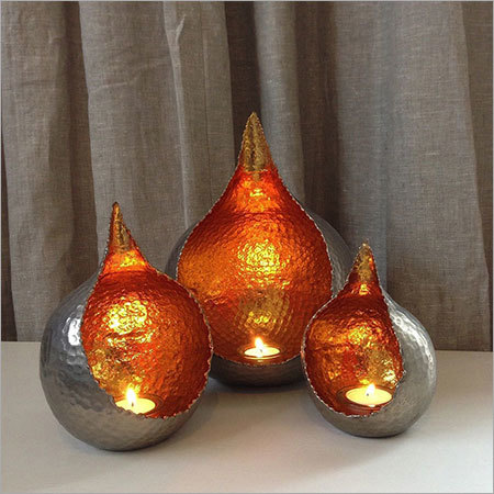 Copper Candle Holder