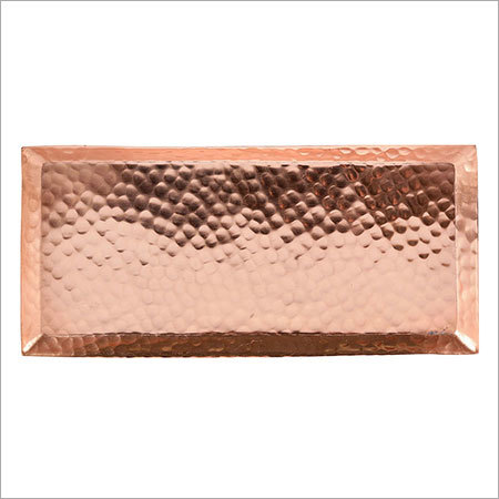 Hammered Copper Tray