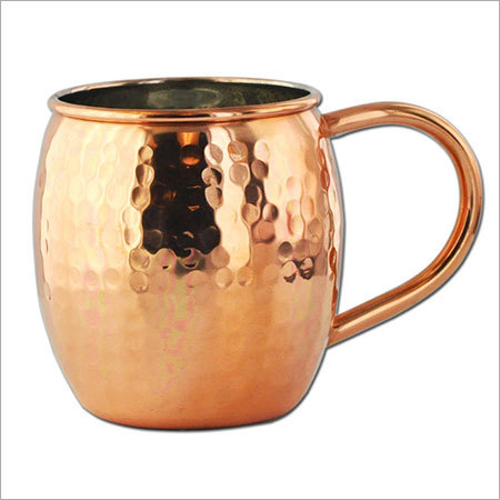 Hammered Copper Moscow Mule Mug
