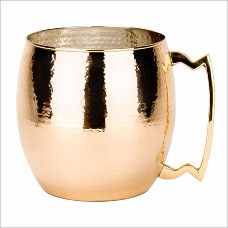 Copper Hammered Tankard