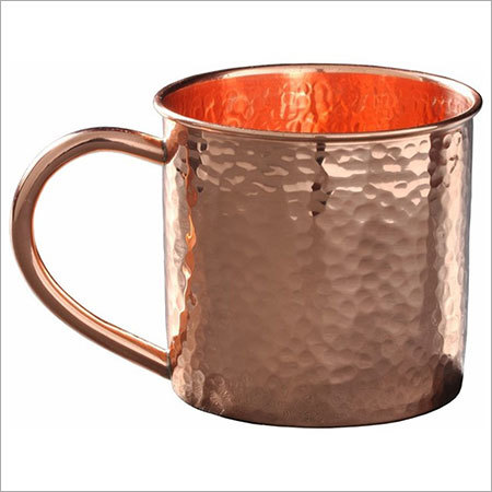 Hammered Copper Moscow Mule Mug