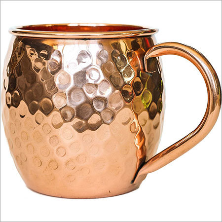 Hammered Copper Moscow Mule Mug