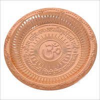 Copper Pooja Thali