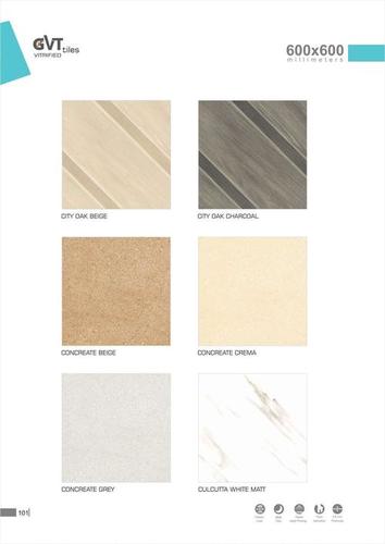 Ceramic Tile - 600x600 mm & 300x600 mm Sizes | Vitrified Glazed Surface with 0.05% Water Absorption Customizable Patterns