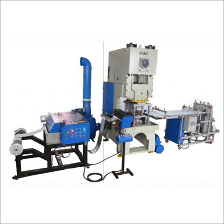 Two Cavity Aluminium Foil Container Making Machine