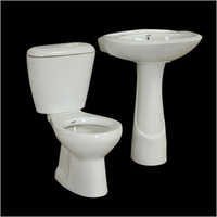 White Bathroom Sanitary Ware