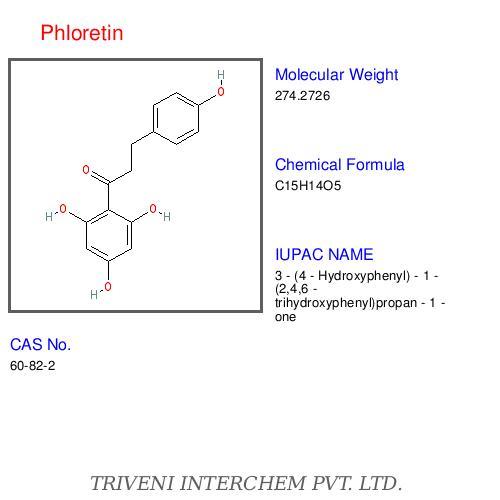 Phloretin - White Powder, CAS 60-82-2 | Natural Phenol, Dihydrochalcone, Apple Extract, 99% Purity