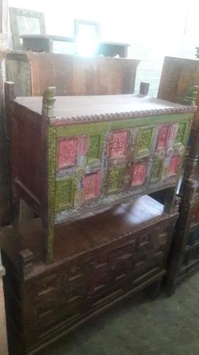 Wooden Damachiya or Tribal Box