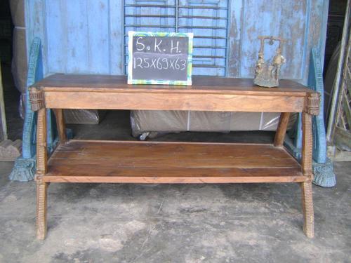 Wooden Damachiya Table Dimension(L*W*H): 125*69*63 Centimeter (Cm)