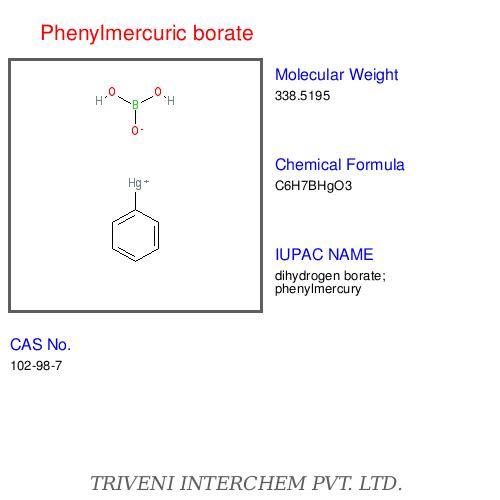 Phenylmercuric Borate