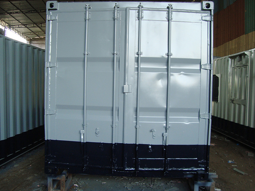 Storage Container Cabins - Mild Steel & FRP Composition | High Storage Capacity, Easy to Relocate, Ideal for Industrial Use