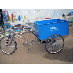 Garbage Tricycle Rickshaw - Capacity: 480 Ltr/hr