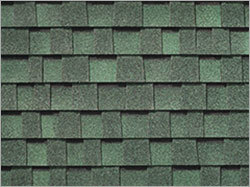 Forest Green Roofing Shingles - Asphalt, Varied Sizes, Green | Durable, Wind Resistant, Fire Rated Class A