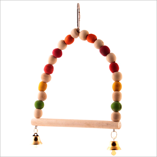 Wooden Bird Swing