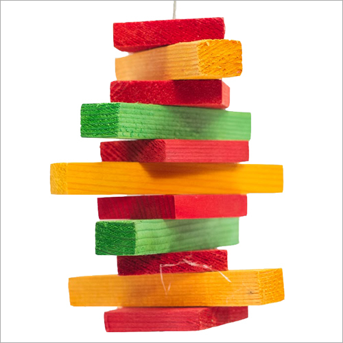Pine Block Hanging Bird Toys