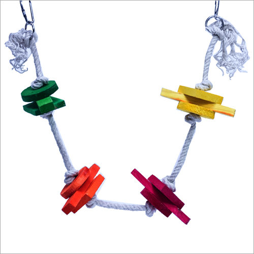 Happy Swing With Colored Block Birds Toy Happy Swing With Colored Block Birds Toy