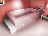Rose Quartz Bath Tub