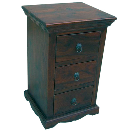 Wooden Bedside Indoor Furniture