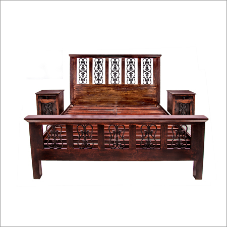 Wooden Double Bed