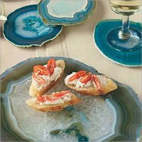 Agate Plates and Coasters