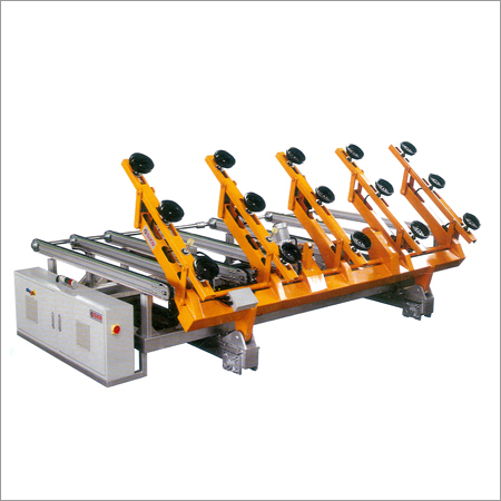 Yellow And Gray Double Edger Loader