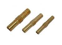 Brass Straight Joint Nipple - Brass Material, Polished Surface, Female Connection | Wear Resistant, Abrasion Proof, Sturdy Design, 12-month Warranty