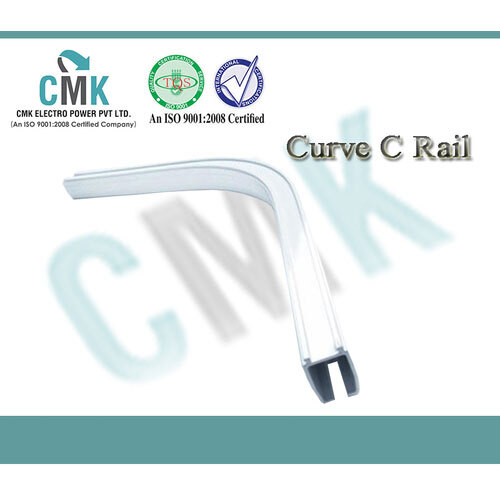 Curve C Rail Festoon System - Application: Construction