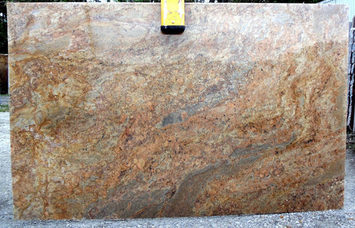 Madura Gold Granite - Polished Slabs 10-15 mm Thickness | Brilliant Shine Attractive Appearance Dimensionally Stable
