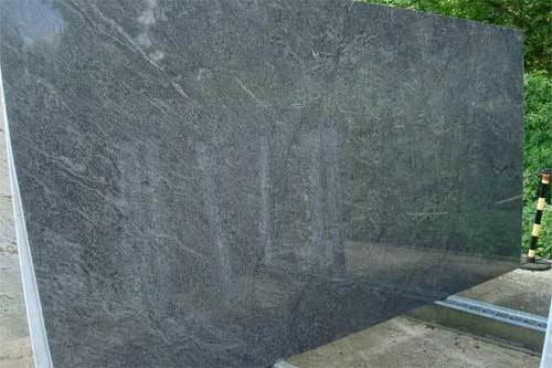 Vizag Blue Granite - Polished Slabs, 15-20 mm Thickness | Adds A Beautiful Appearance in Interiors, Impact Resistant Finish